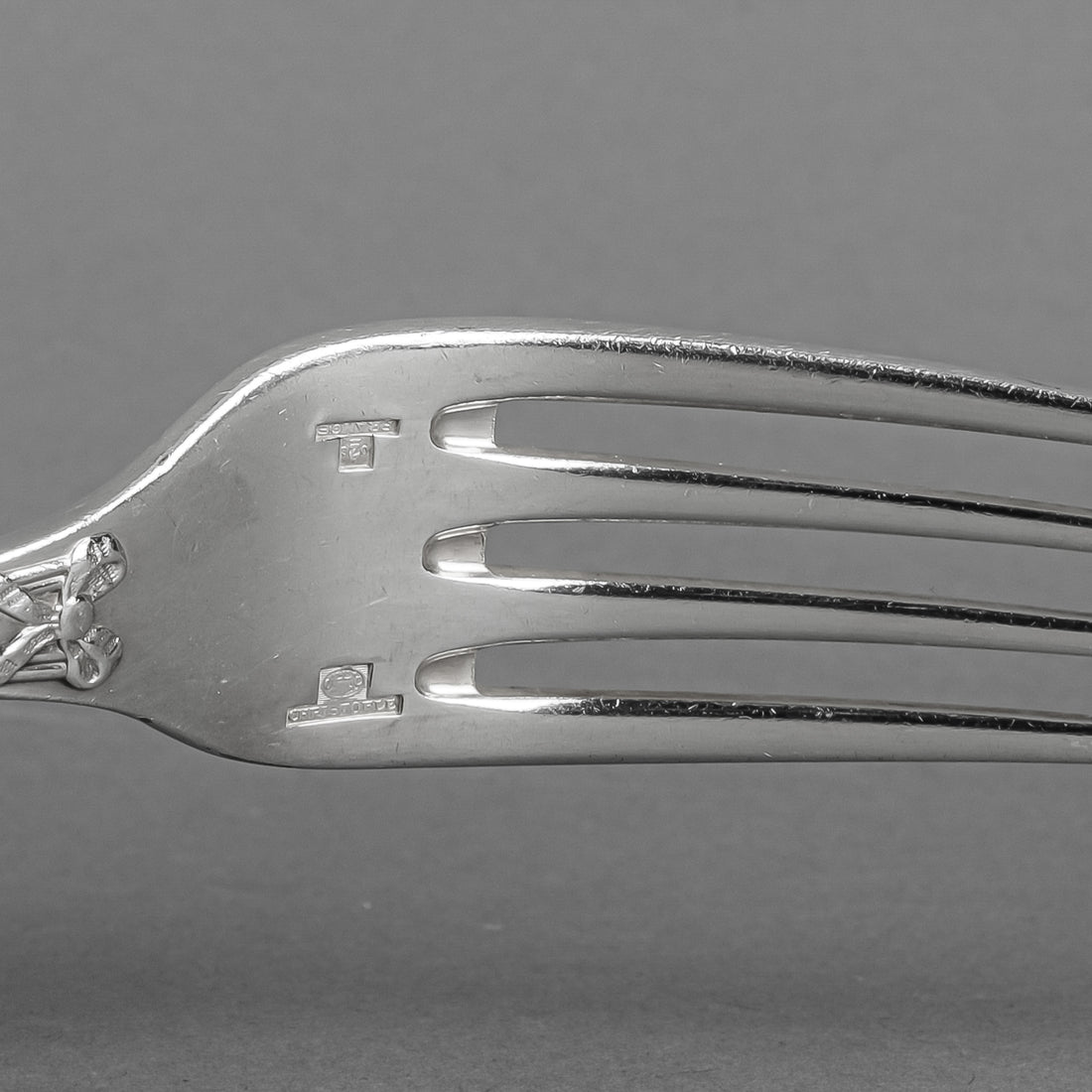 CHRISTOFLE Rubans Croises Silver Plate Flatware 8 Place Settings Plus Extras