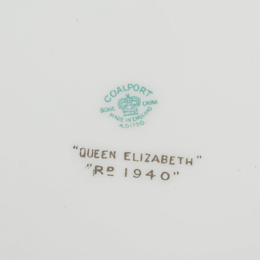 COALPORT Queen Elizabeth 8 Place Settings Plus Extras
