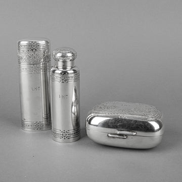 TIFFANY & CO Sterling Travel Set 3 Pieces