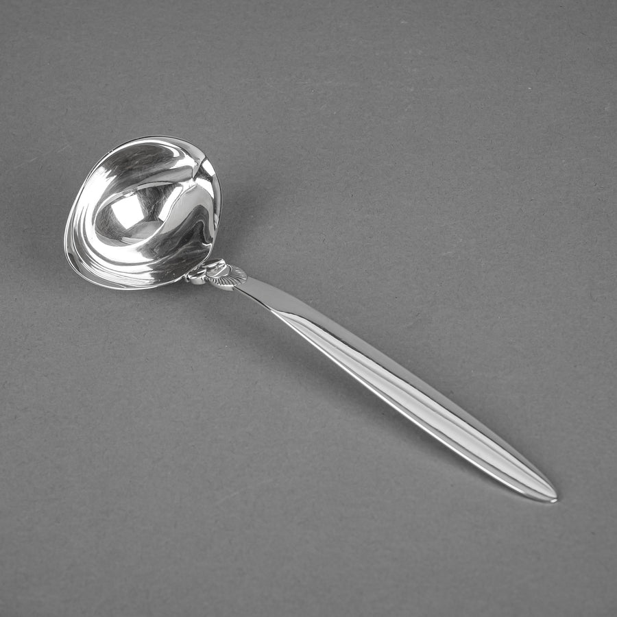 GEORG JENSEN Cactus Sterling Gravy Ladle L7 3/8"
