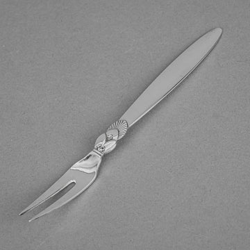 GEORG JENSEN Cactus Sterling 2 Tine Pickle Fork