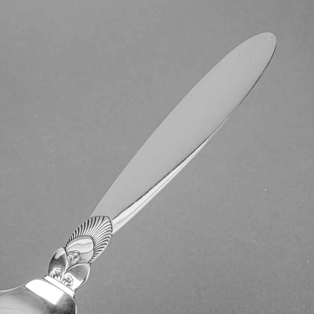 GEORG JENSEN Cactus Sterling Salad Servers Set of 2