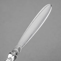 GEORG JENSEN Cactus Sterling Mocha Spoons Set of 8