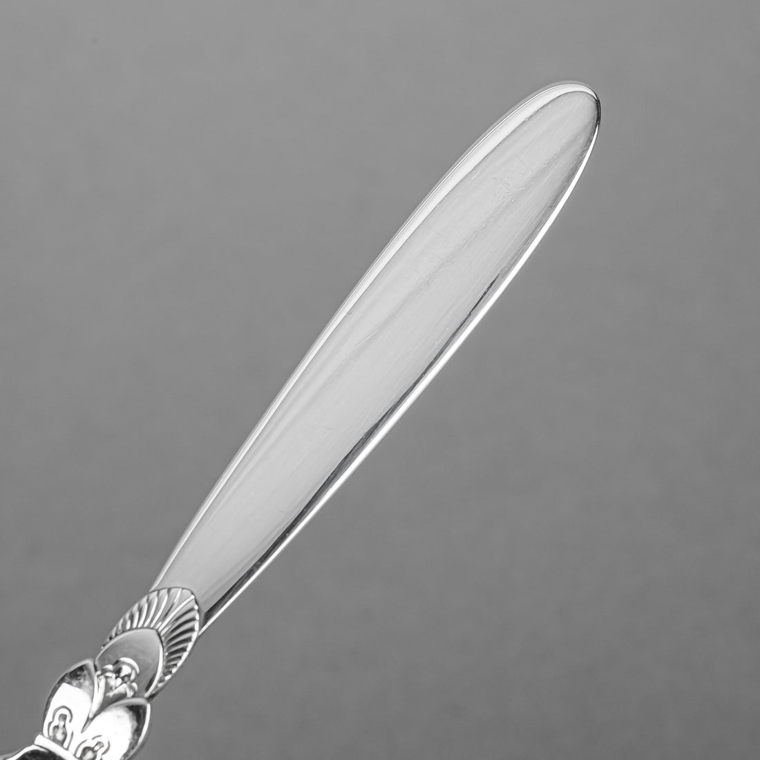 GEORG JENSEN Cactus Sterling Five O'clock Spoons Set of 11