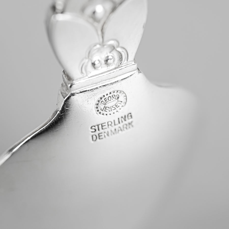 GEORG JENSEN Cactus Sterling Teaspoons Set of 8