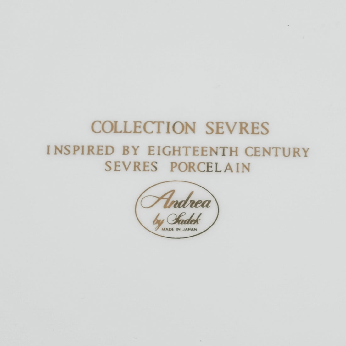 ANDREA BY SADEK Collection Sevres Peach Cake Plate & Server