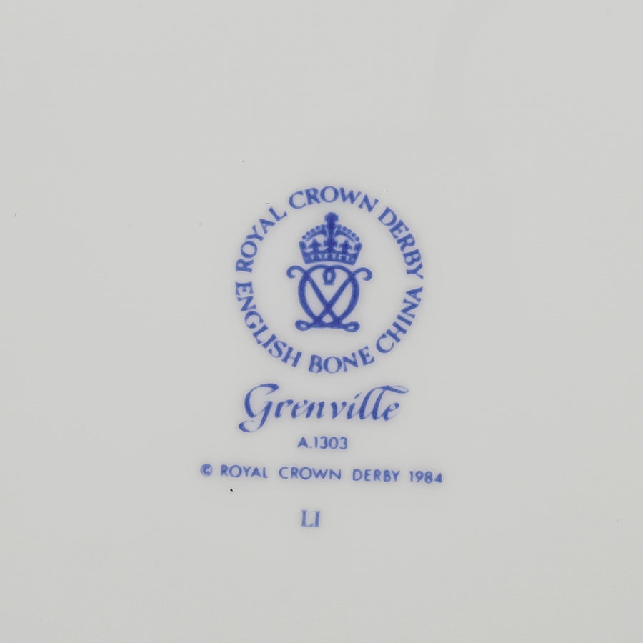 ROYAL CROWN DERBY Grenville A1303 9 Place Settings Plus Extras