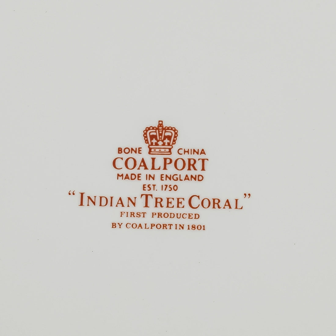 COALPORT Indian Tree Coral 10 Place Setting Plus Extras