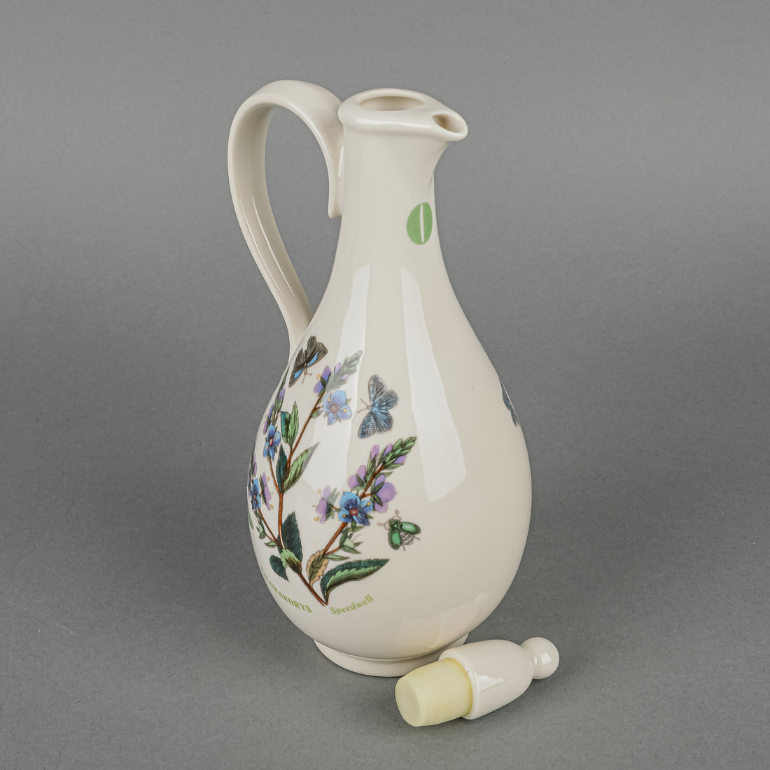 PORTMEIRION Botanic Garden Cruet Bottle And Stoppers Set Of 2
