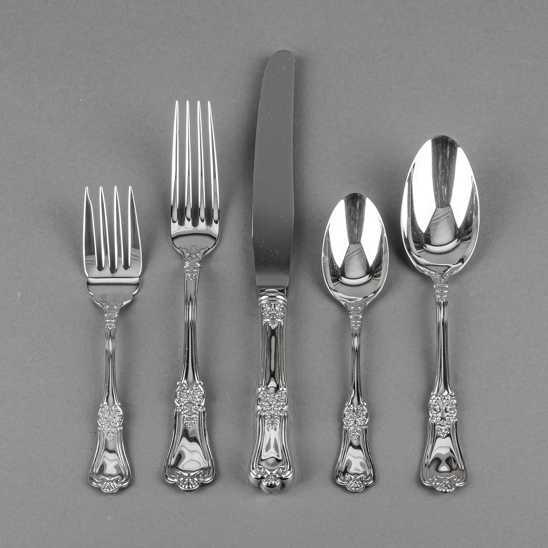 BIRKS Regency Plate Richmond Silver Plate Flatware 9 Place settings Plus Extras