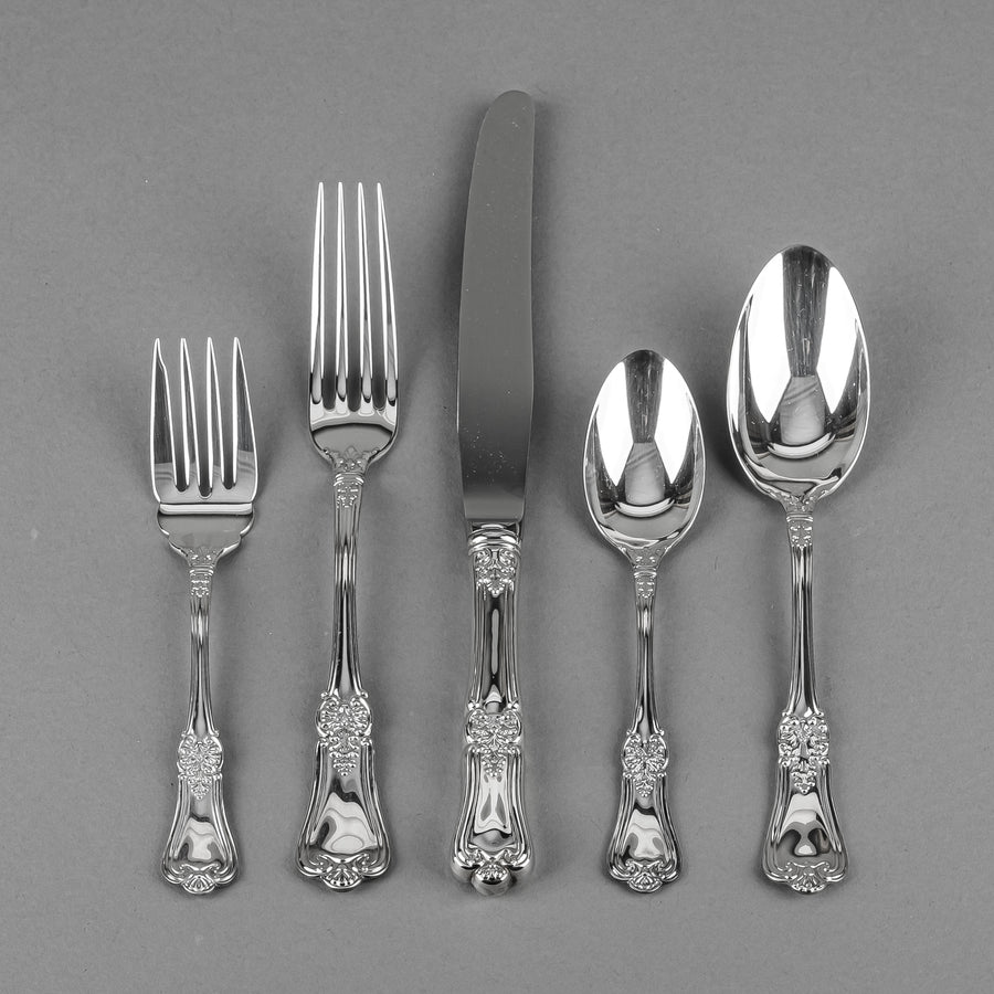 BIRKS Regency Plate Richmond Silver Plate Flatware 9 Place settings Plus Extras