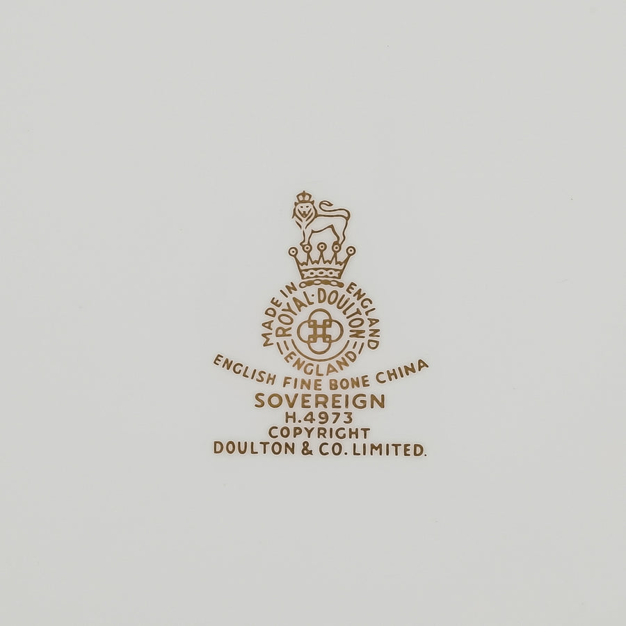 ROYAL DOULTON Sovereign A4973 12 Place Settings Plus Extras