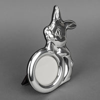 THISTLE & BEE Bunny Sterling Picture Frame