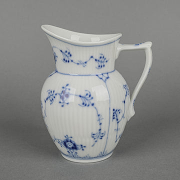 ROYAL COPENHAGEN Blue Fluted Plain Creamer 1/60