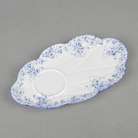 SHELLEY Dainty Blue Cup & Snack Plate Saucer