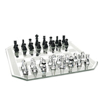 SWAROVSKI Chess Set And Glass Board 155753
