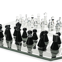 SWAROVSKI Chess Set And Glass Board 155753