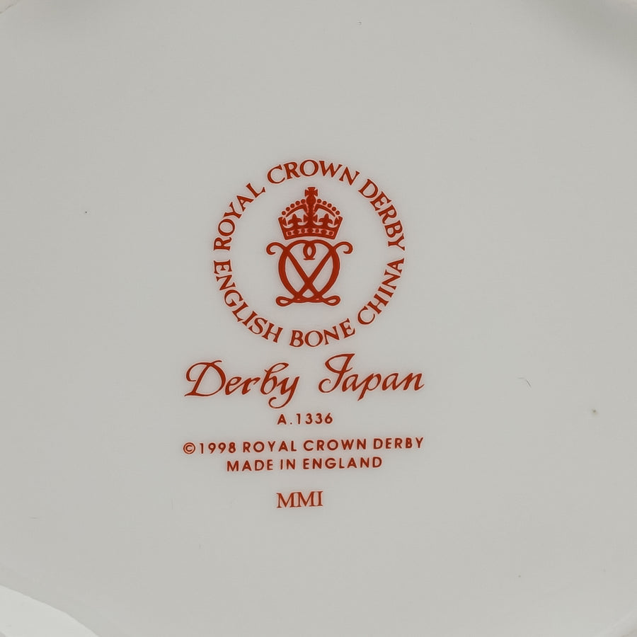 ROYAL CROWN DERBY Derby Japan A1336 Coffee Pot w/Lid