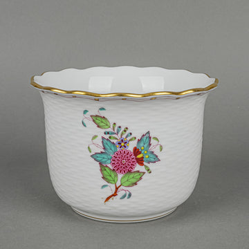 HEREND Chinese Bouquet Cache Pot 7304