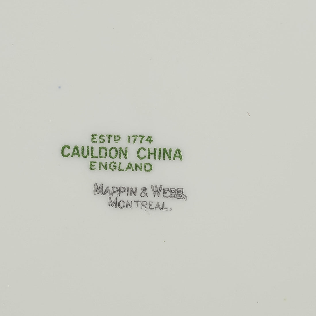 CAULDON A.Winkle Hand Painted Floral Cabinet Plate 8015