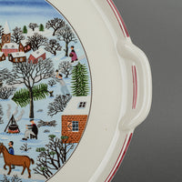 VILLEROY & BOCH Naif Christmas Cake Plate/Tray