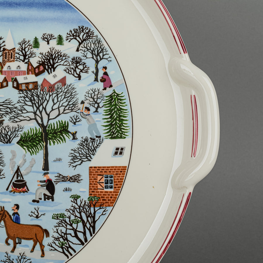VILLEROY & BOCH Naif Christmas Cake Plate/Tray