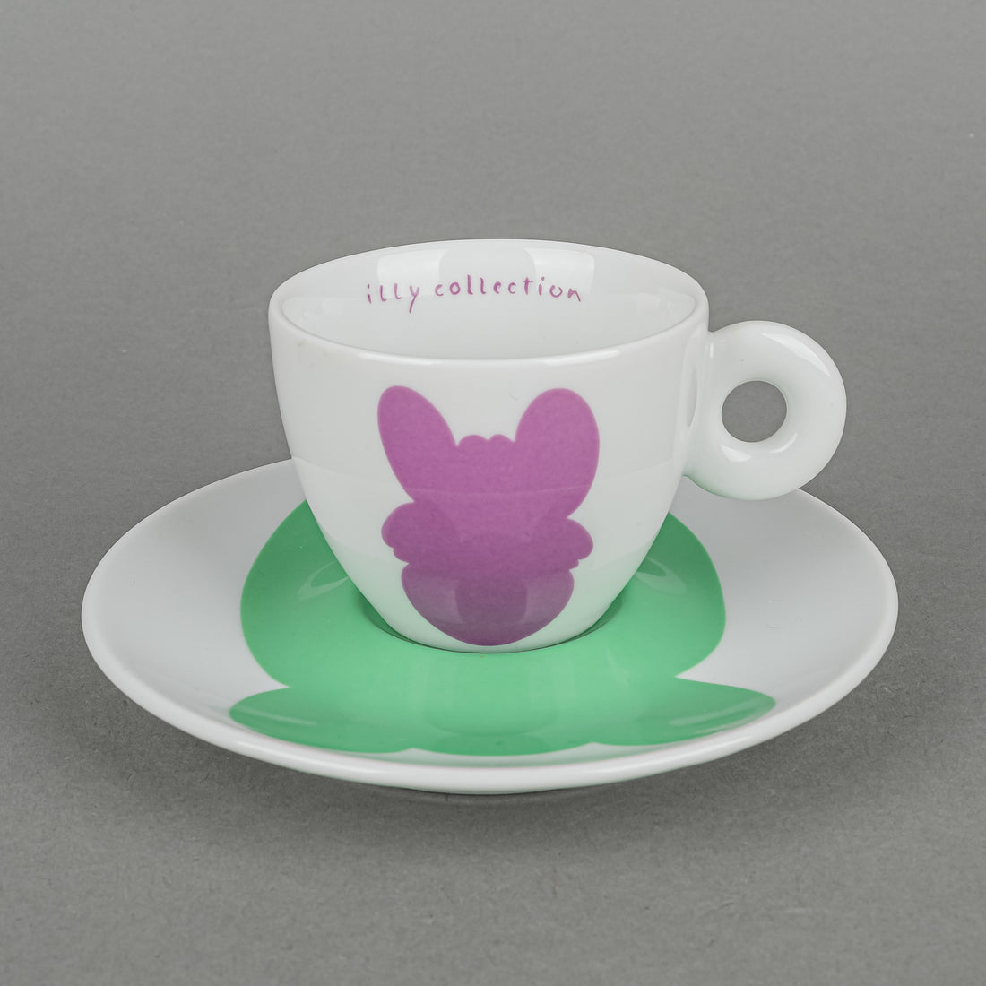 ROSENTHAL Jeff Koons Illy Collection Espresso Cups & Saucers