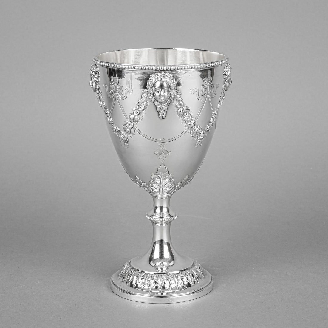 EDWARD & JOHN BARNARD  Sterling Goblet