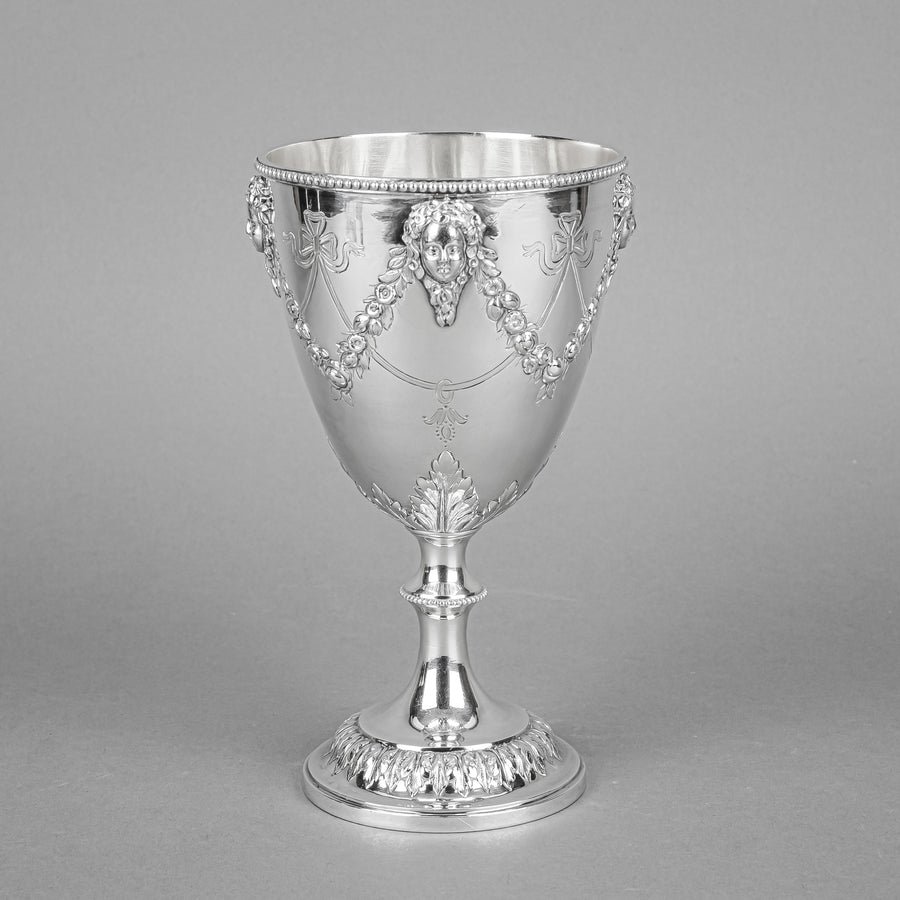 EDWARD & JOHN BARNARD  Sterling Goblet