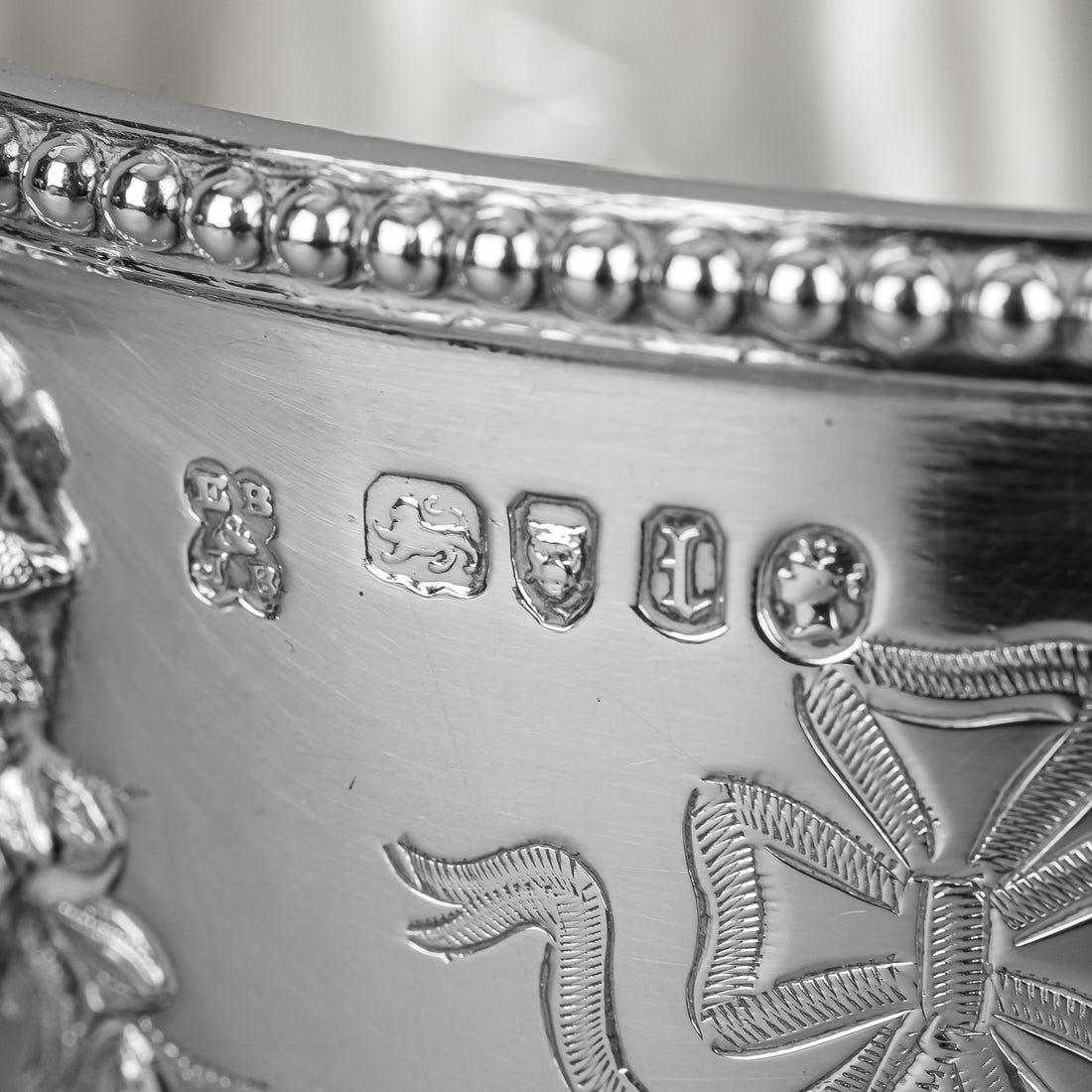 EDWARD & JOHN BARNARD  Sterling Goblet