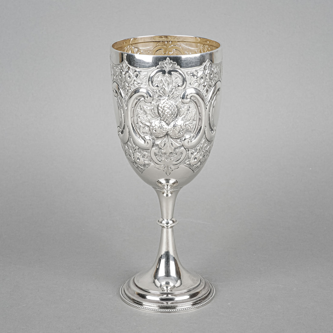GEORGE UNITE & SONS  Sterling Goblet