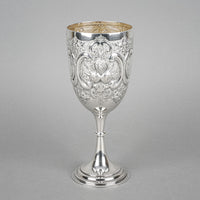 GEORGE UNITE & SONS  Sterling Goblet