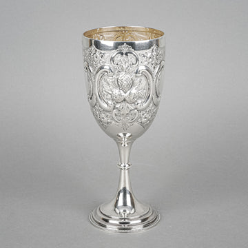 GEORGE UNITE & SONS  Sterling Goblet