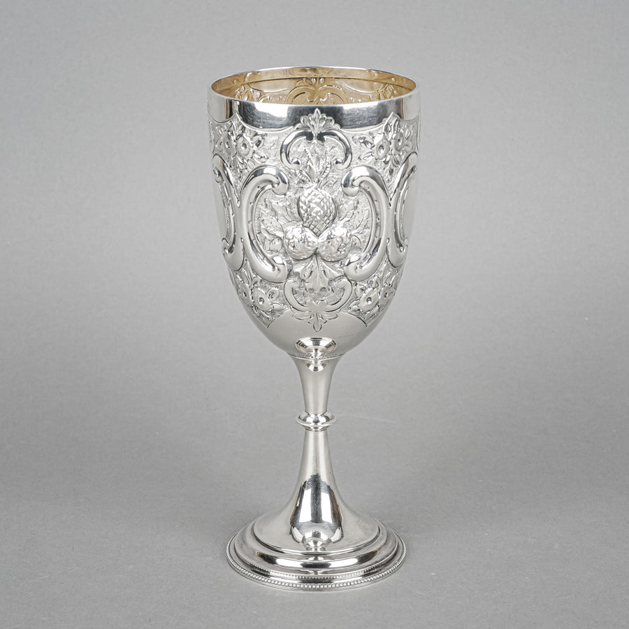 GEORGE UNITE & SONS  Sterling Goblet