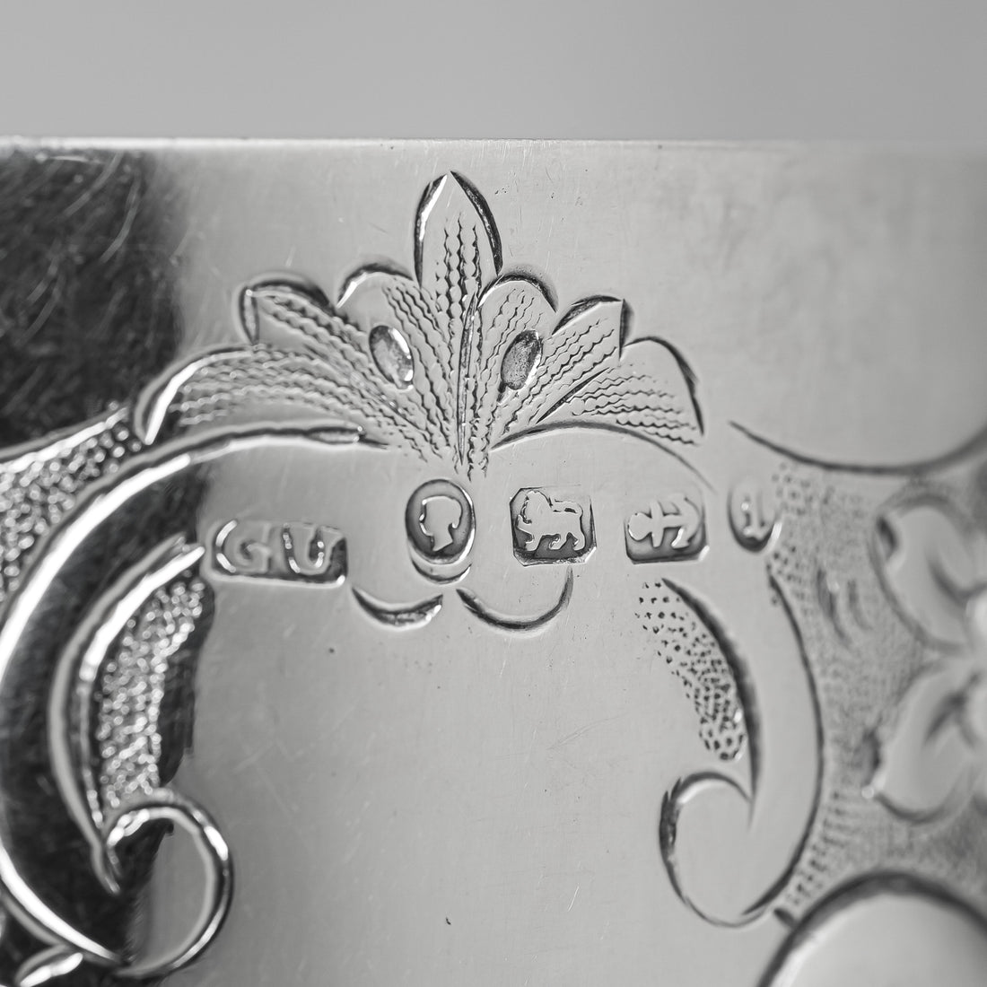 GEORGE UNITE & SONS  Sterling Goblet