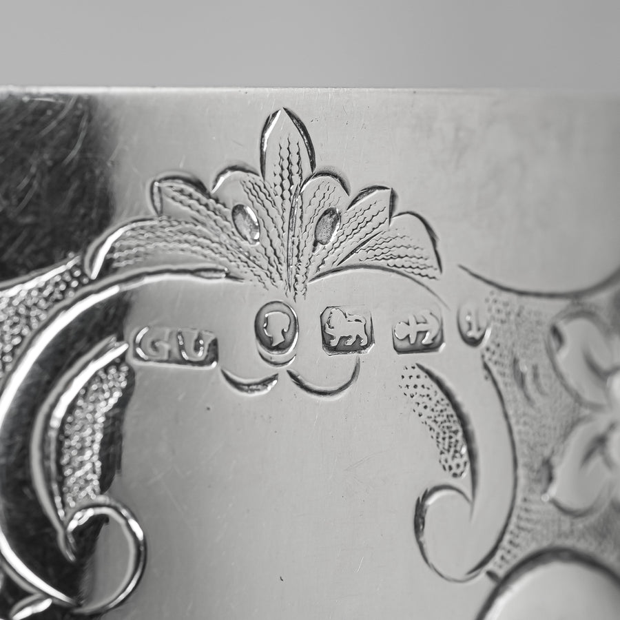 GEORGE UNITE & SONS  Sterling Goblet