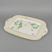 WEDGWOOD Sarahs Garden Handled Platter