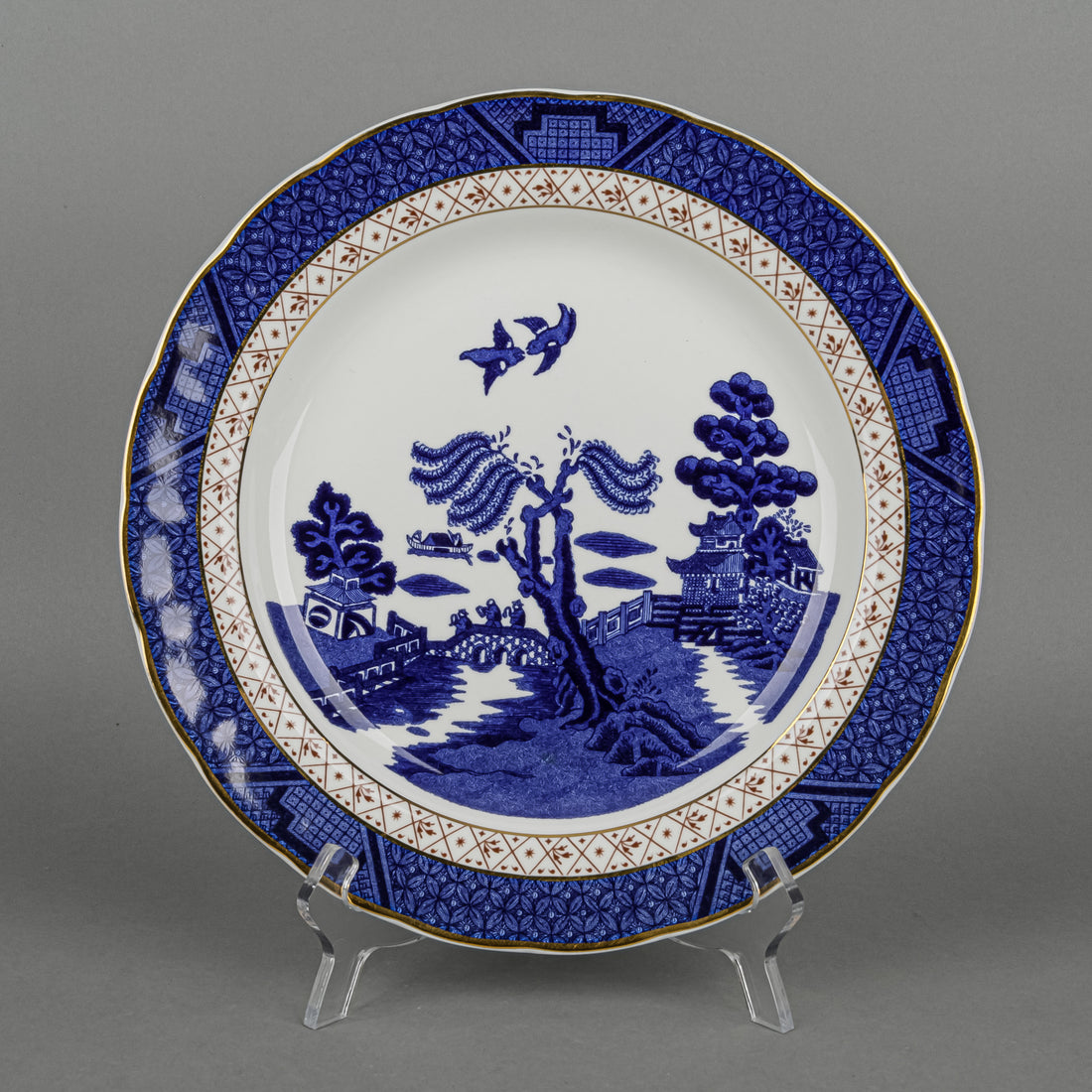 ROYAL DOULTON Real Old Willow 8 Place Settings