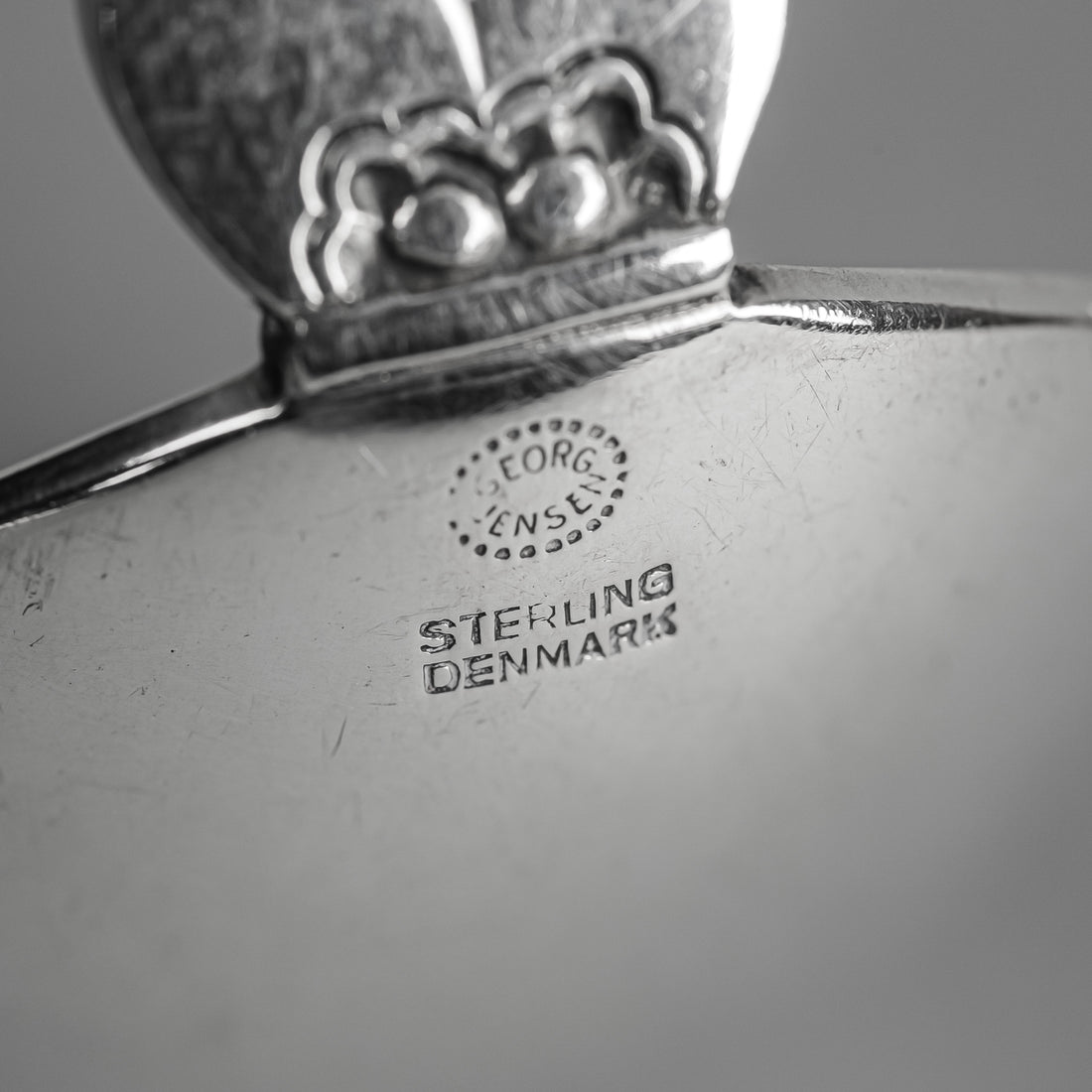 GEORG JENSEN Cactus Sterling Sauce Ladle