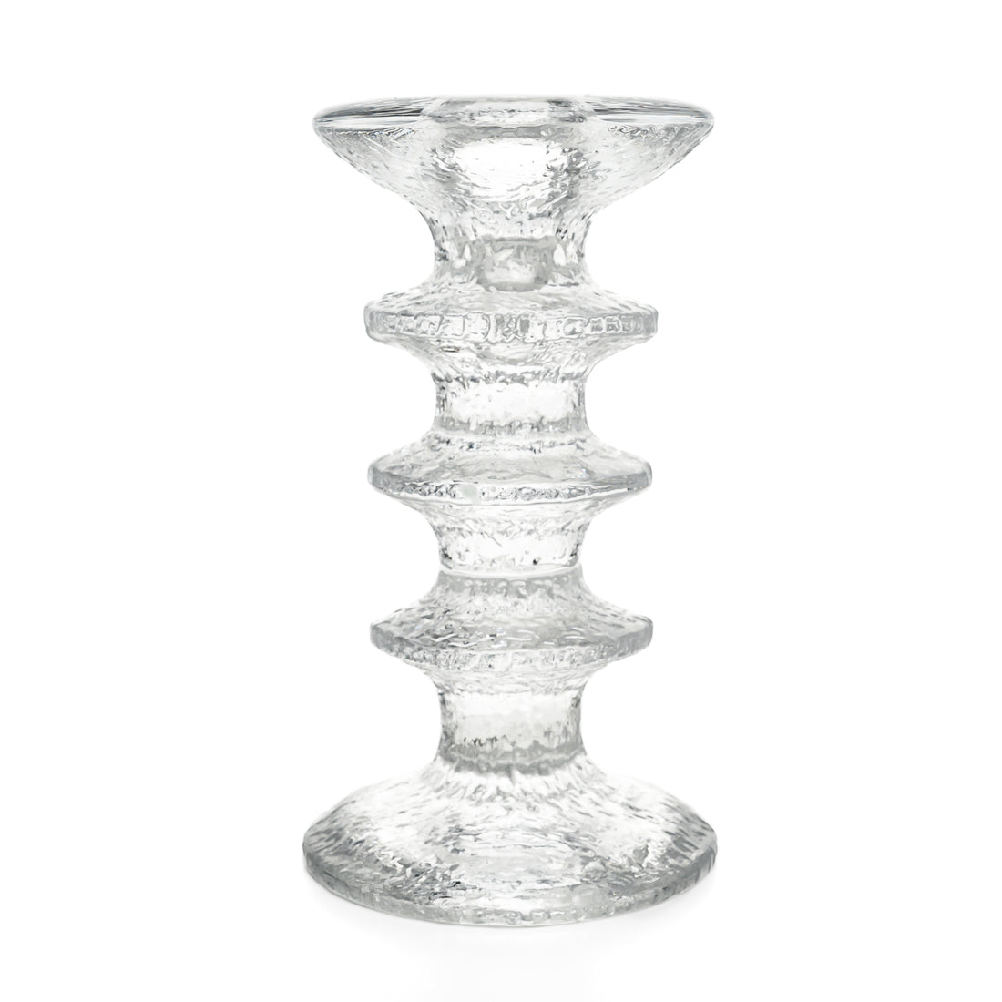 IITTALA Timo Sarpaneva FESTIVO 3 Ring Candlestick  - Signed
