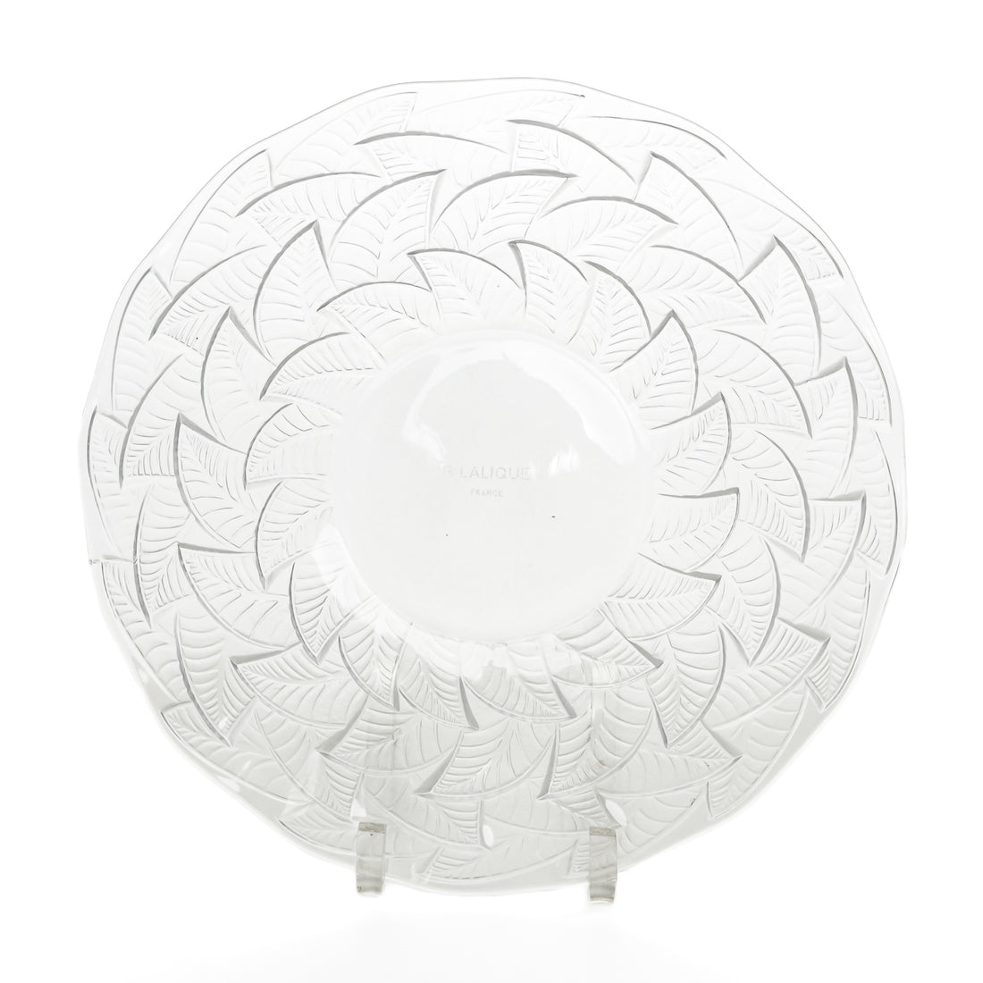 LALIQUE Ormeaux Plate