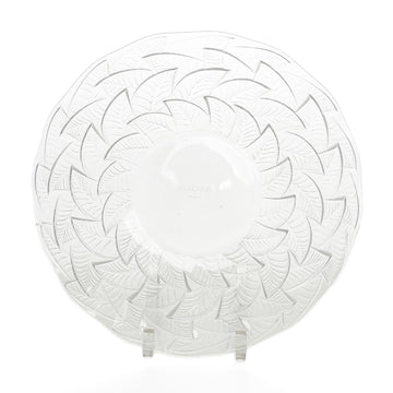 LALIQUE Ormeaux Plate