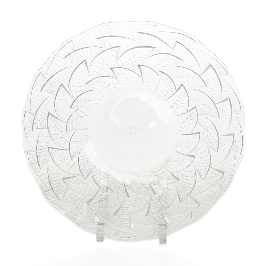 LALIQUE Ormeaux Plate