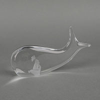 KOSTA BODA Vicke Lindstrand JONAH And THE WHALE Paperweight