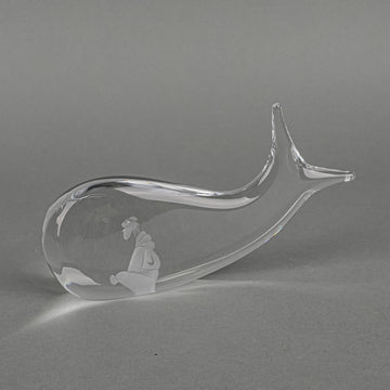 KOSTA BODA Vicke Lindstrand JONAH And THE WHALE Paperweight