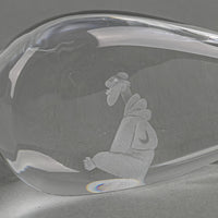 KOSTA BODA Vicke Lindstrand JONAH And THE WHALE Paperweight