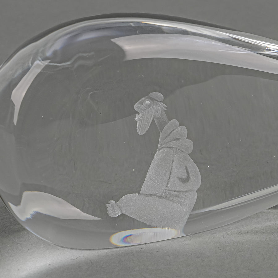 KOSTA BODA Vicke Lindstrand JONAH And THE WHALE Paperweight