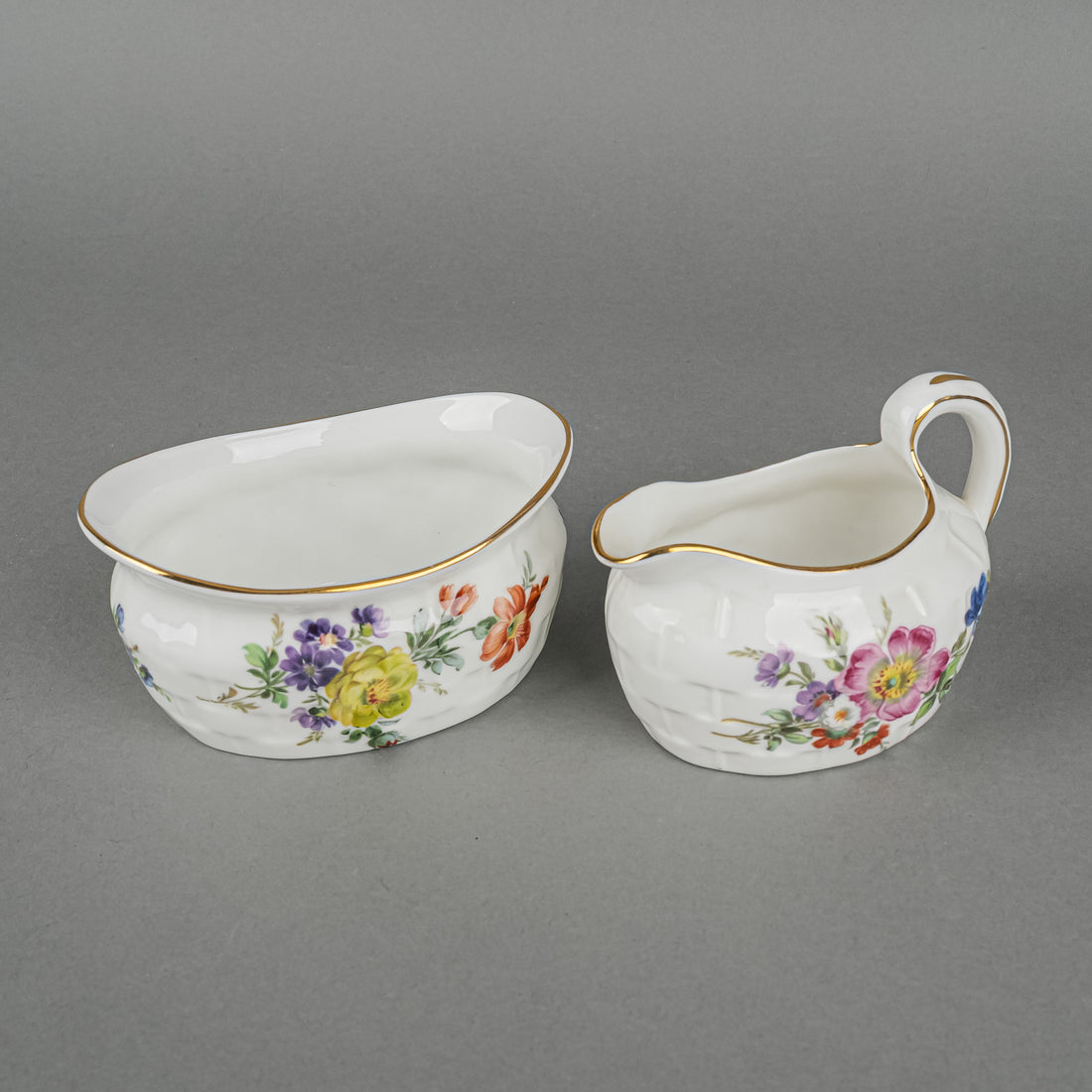 HAMMERSLEY Floral Berry Server 3 Pieces W10"xD12"