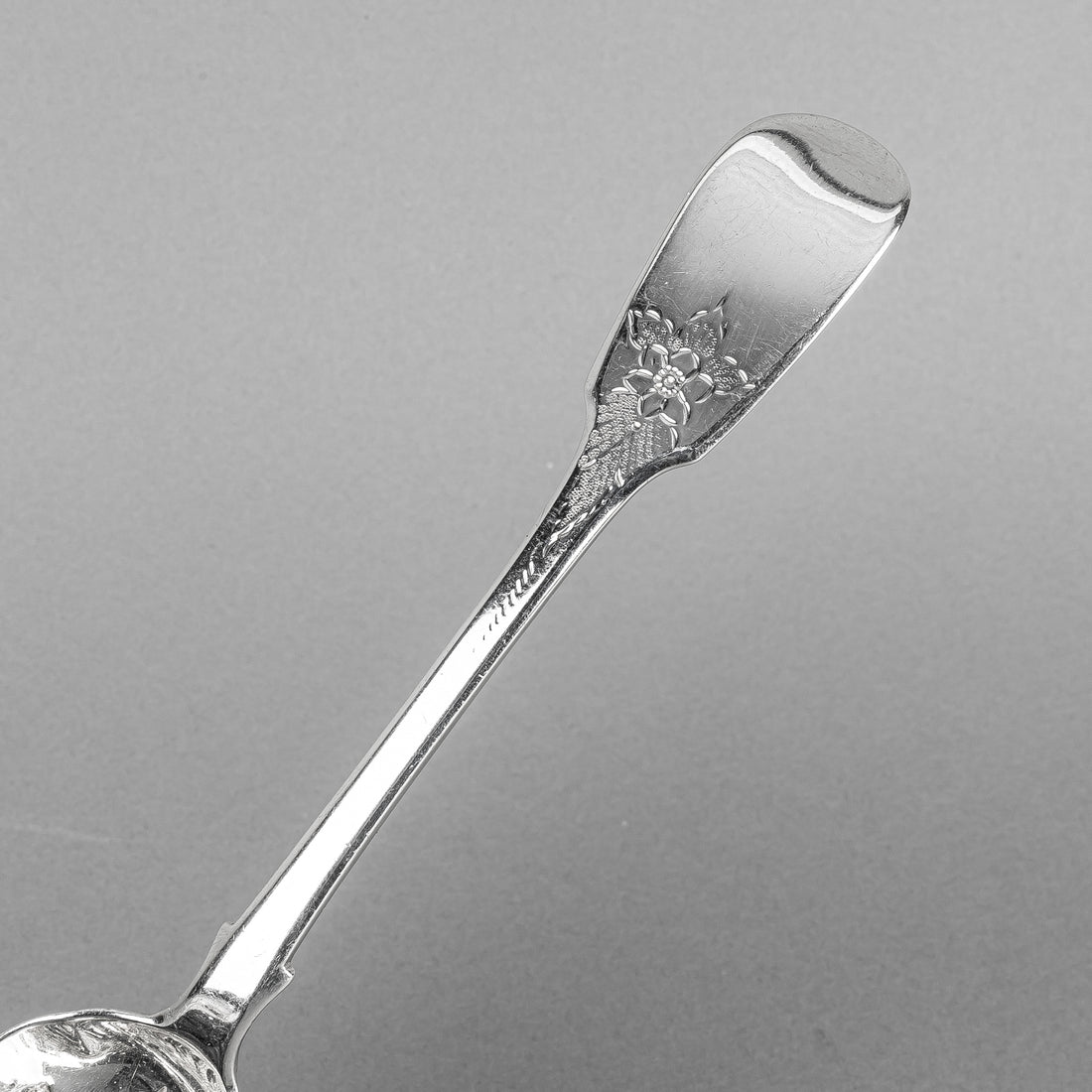 WM CHAWNER II Sterling Jelly/Fruit Serving Spoons Set/2