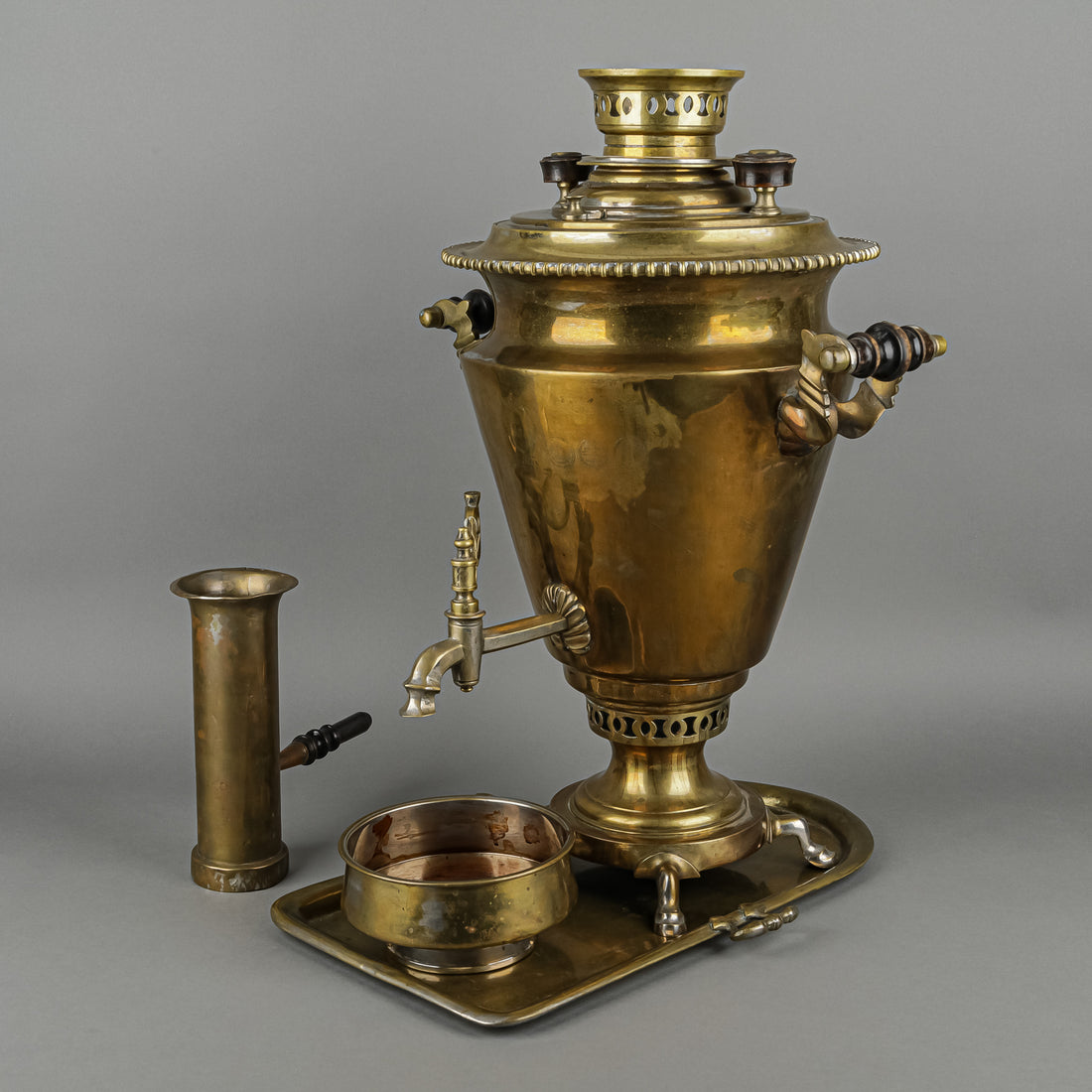 Antique Imperial Russian Samovar 4 Pieces